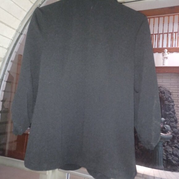 Soho Women's 1-Button Blazer Medium Black - Picture 2 of 5